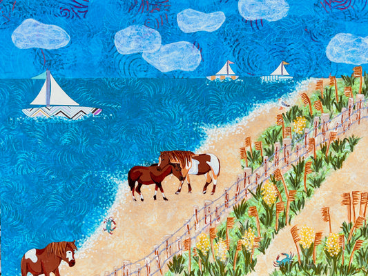Original Artwork: Assateague Stroll